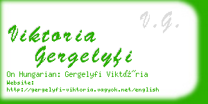 viktoria gergelyfi business card